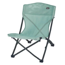 Chaise Plage Pliante Vert Gris