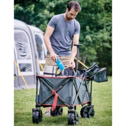 Chariot Transport Tout Terrain 7 Chariot Transport Tout Terrain -Tente camping Soldes chariot pliant 2