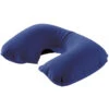 Oreiller Gonflable De Voyage Bleu -Tente camping Soldes oreiller gonflable de voyage bleu