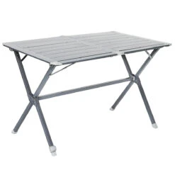 Table Camping Ă Clayettes Aluminium 115 Cm